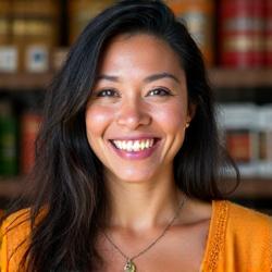 Portrait of Maria Rodriguez, Food Culture Expert.