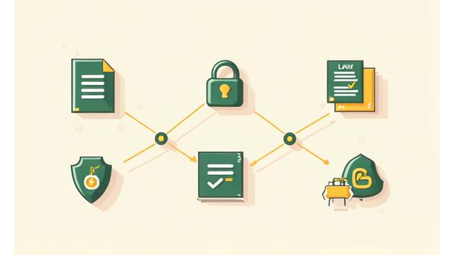 A collection of subtle icons representing legal compliance, data privacy, and ethical advertising, signifying Recipe Hive's commitment to standards.